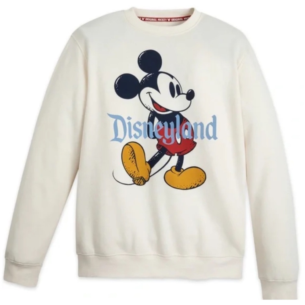 Disneyland Cream Sweatshirt Crewneck